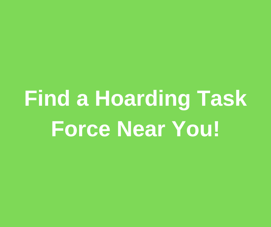 Find a hoarding task force near you banner